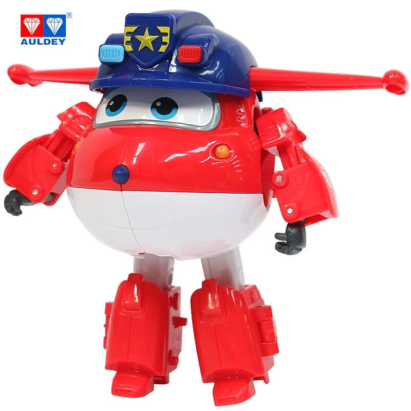 Экшн фигурки AULDEY Super Wings трансформирующий спасательный робот