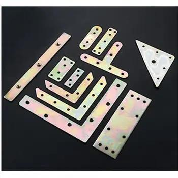 

Thickened 90 degree right angle corner code iron bracket triangle fixed code iron sheet bracket bracket table and chair reinforc