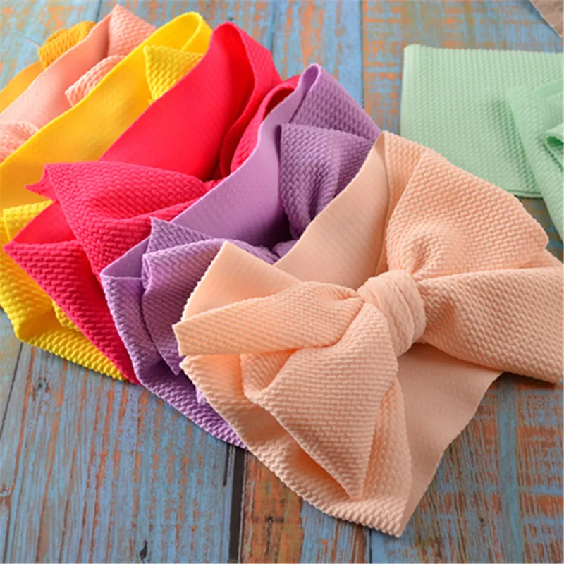 

Baby Girls Toddler Kids Bow Hairband Turban Knot Headband Headwear Newborn Girl Hairband Baby Girl Hair Accessories