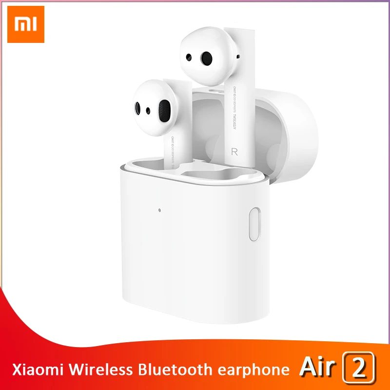 Оригинальные Xiaomi Air 2 настоящие беспроводные Bluetooth наушники, музыкальные наушники-вкладыши для обнаружения Xiaomi LHDC HD mic Wake-up by voice наушник Air 2