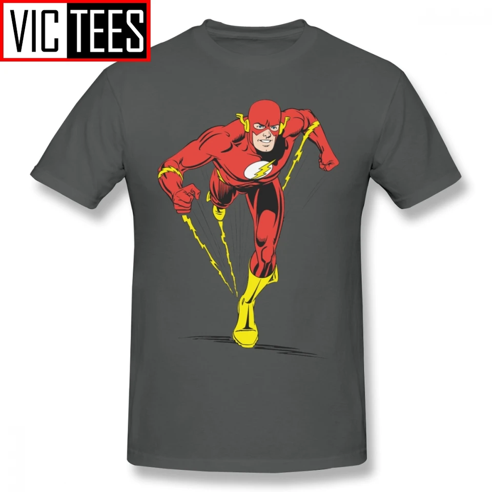 camiseta de flash para hombre