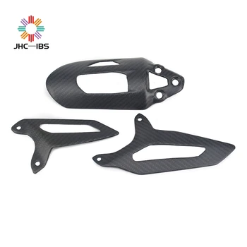 

Motorcycle Carbon Fiber Foot Rests Protection Guard Cover Protector For Ducati 899 959 1199 1299 Panigale