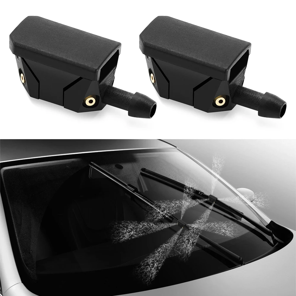 Car Windscreen Water Spray Jets Nozzles for Chevrolet S10 Silverado