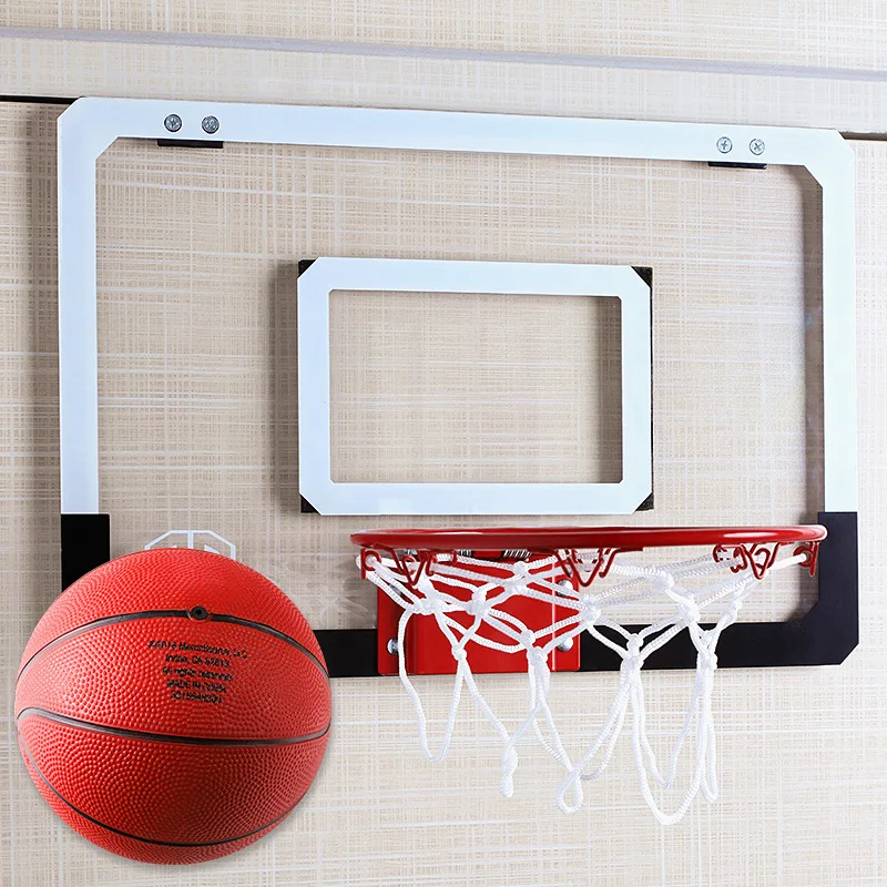 

Basketball Hoop Hole Punched Children Hanging Indoor Adult Dunk Small Basket Household-Dormitory Wall Hanging Basketball Stand