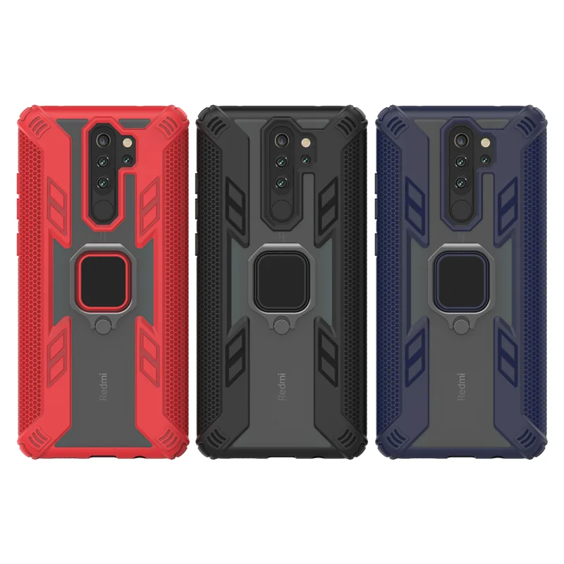 10 шт./лот ударопрочный Прозрачный чехол для телефона Xiaomi 8 Lite 9T для Redmi K20 Note 7 8 Pro автомобильный держатель кольцо