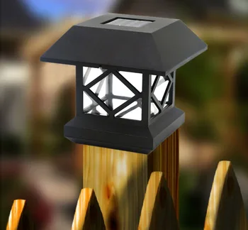 

Solar post fence cap lamp courtyard decoration outdoor landscape decoration lamp LED post LU8301109