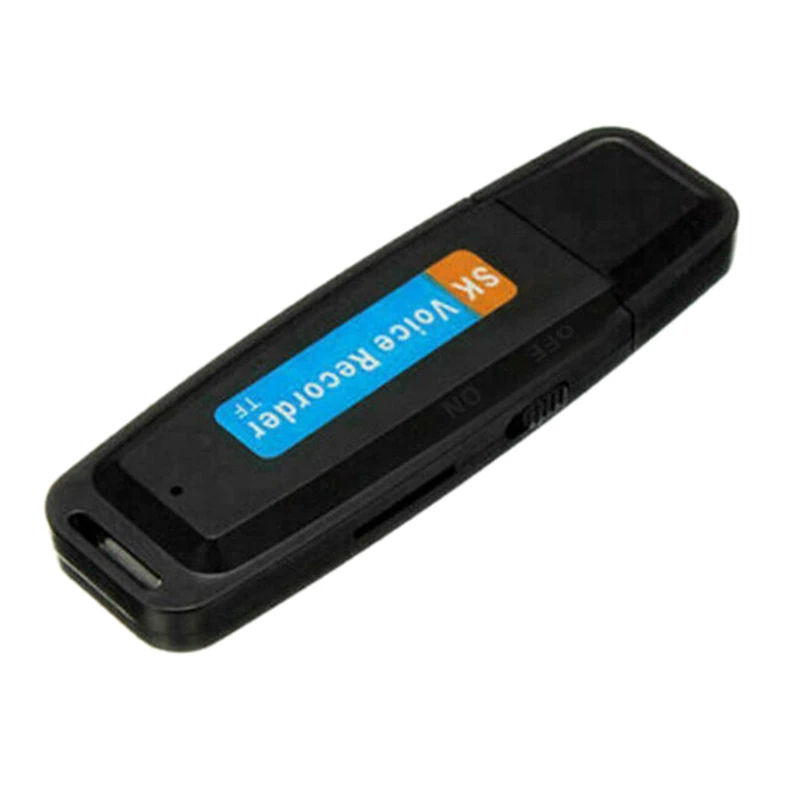U-Disk Digital Audio Voice Recorder Pen Charger USB Flash Drive Up to 32GB Mini SD TF High Quality | Электроника