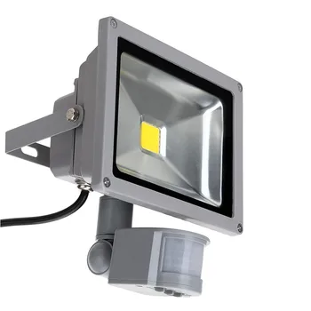 

20W 30W 50W PIR Motion Sensor LED Outdoor Floodlight Warm White Cool White Waterproof Led Spotlight for Garden Wall Street Light