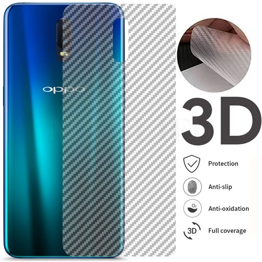 10 шт./лот 3D защитная пленка из углеродного волокна для экрана Realme 6 5 3 2 Pro задняя