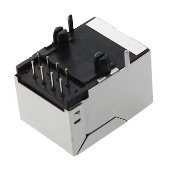 

15Pcs RJ45 PCB Jack Modular Network Female Connector 8 Right Angle Pins