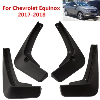 

4Pcs/Set Car Mudflaps Splash Guards Mud Flap Mudguards Fender For Chevrolet Equinox 2017 2018 Car Styling Accessories