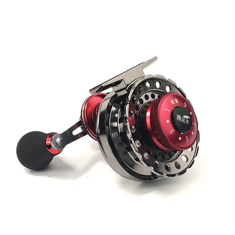  6000s Raft Wheel Fishing Line Wheel Ice Fishing Reel Ocean Boat Fishing Carretilha De Pesca Flying 