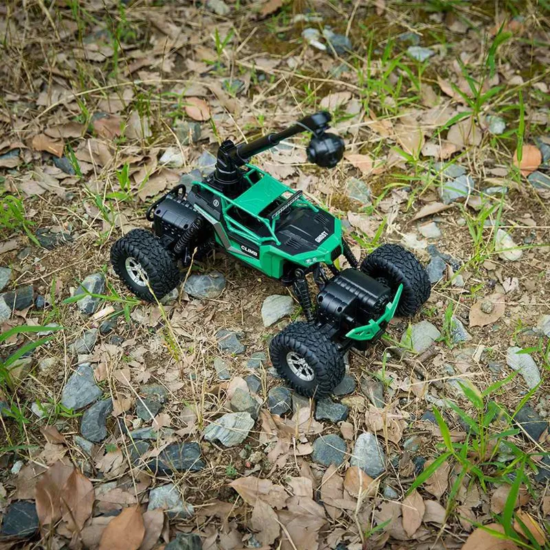 Автомобиль с дистанционным управлением, горный велосипед, 1:16, 2,4G с камерой, Wifi, мобильный телефон, дистанционное управление, четыре привода, водонепроницаемый, альпинистский автомобиль