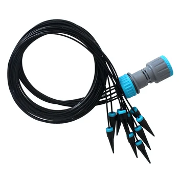 

Automatic Irrigation Spray 10 Heads 1.6 Meters Long Drip Irrigation Pipe Irrigation System for Garden Watering