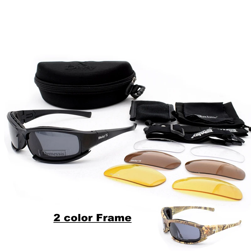 Daisy Tactical Military Sunglasses with 4 Lens