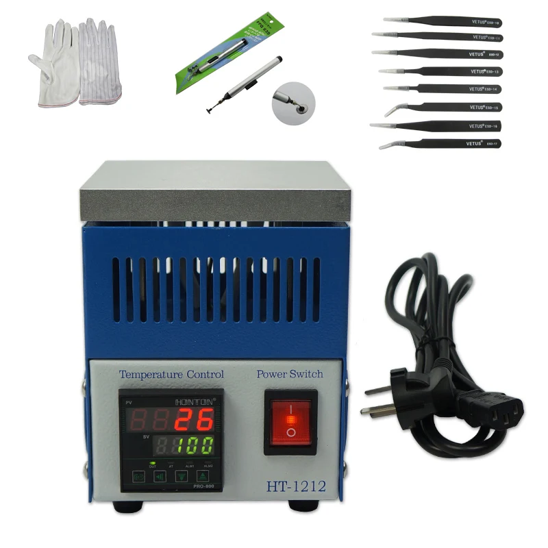 Honton HT-1212 HT-2020 800 Вт пред-нагреватель нагревательная пластина станция для BGA reballing hot