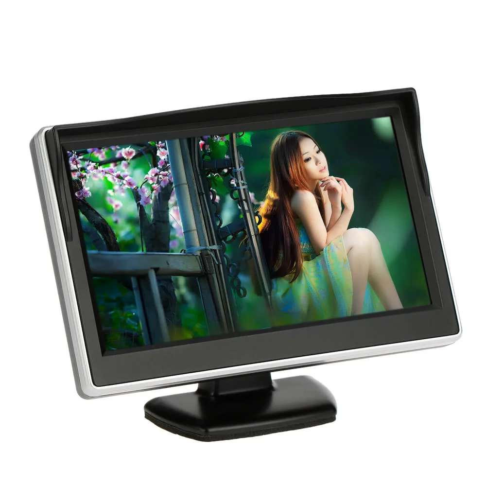 Автомобильная камера заднего вида+ " TFT lcd монитор система парковки система помощи при парковке 5" дюймовый TFT экран
