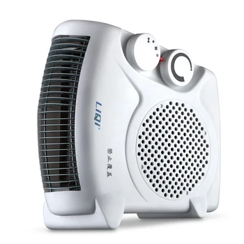 

220V 3 Gear Mini Electric Warm Air Blower Electric Air Heater Room Fan Heater Cold and Warm Dual Purpose Overheat Protection