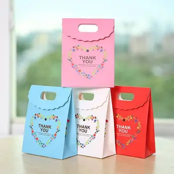 

10pcs Kraft Paper Bags Popcorn Bag Candy Box Christmas Goodie Bags Paper Gift Bags Paper christmas Packaging Sweets Popcorn Box
