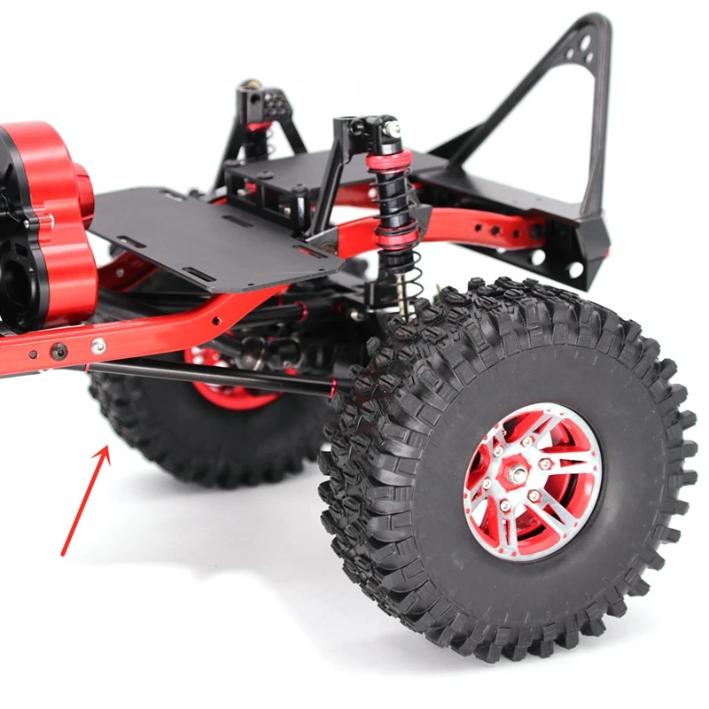 313 мм Колесная база 1/10 RC автомобильный Каркас Комплект металлический RC автомобильный корпус для осевой SCX10 гусеничный альпинистский Автомобиль DIY RC аксессуары