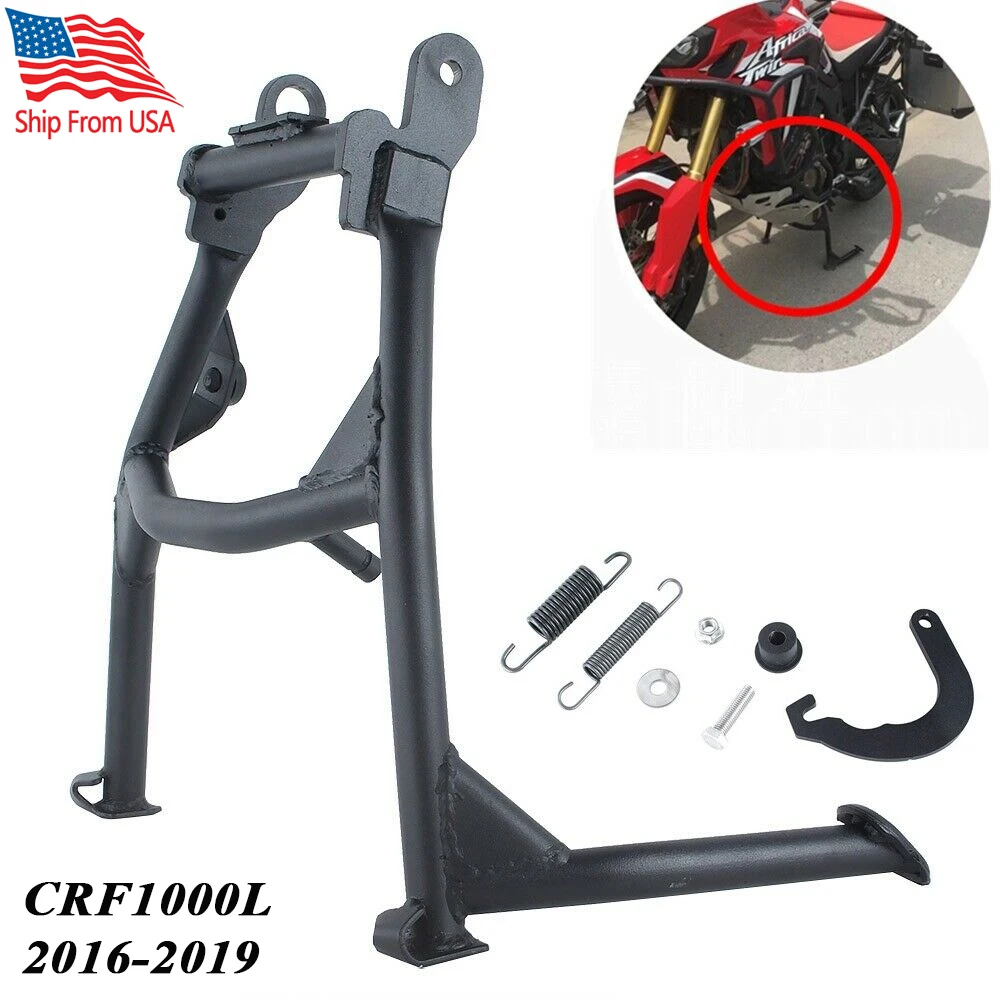 

For Honda CRF1000L CRF 1000L Africa Twin DCT 2016 2017 2018 2019 Motorcycle Centerstand Center Stand Support with Mounting Bolts