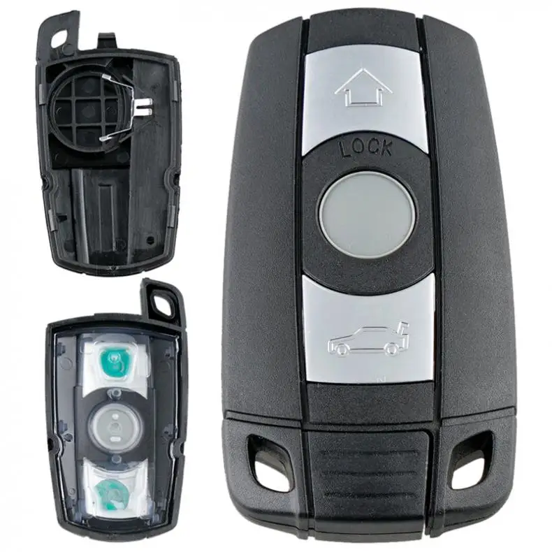 

Car Key Fob Case Shell Replacement Insert Key Remote Cover Fit for For-BMW 1 120 E60 E61 E70 E81 E87 3 320 E90 E91 E92 5 X1