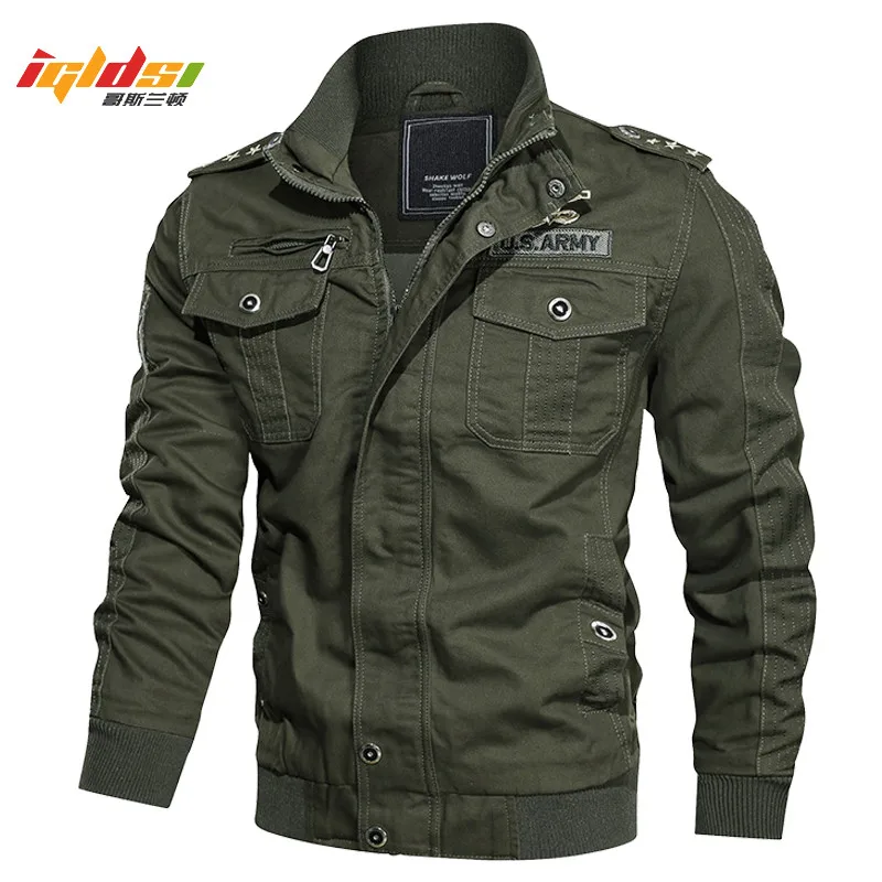 Men's Bomber Flight Tactical Jacket Winter Cotton Cargo Jacket Coat MA-1 Style Army Pilot Military Jacket Overcoat Plus Size 6XL Men's Bomber Flight Tactical Jacket Winter Cotton Cargo Jacket Coat MA-1 Style Army Pilot Military Jacket Overcoat Plus Size 6XL