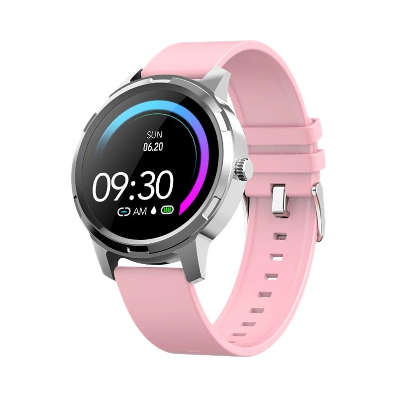 

X20 Smart Watch 1.3 Inch Round Press Screen IP67 Waterproof Fitness Tracker Heart Rate Sport Watches for Huawei Xiaomi