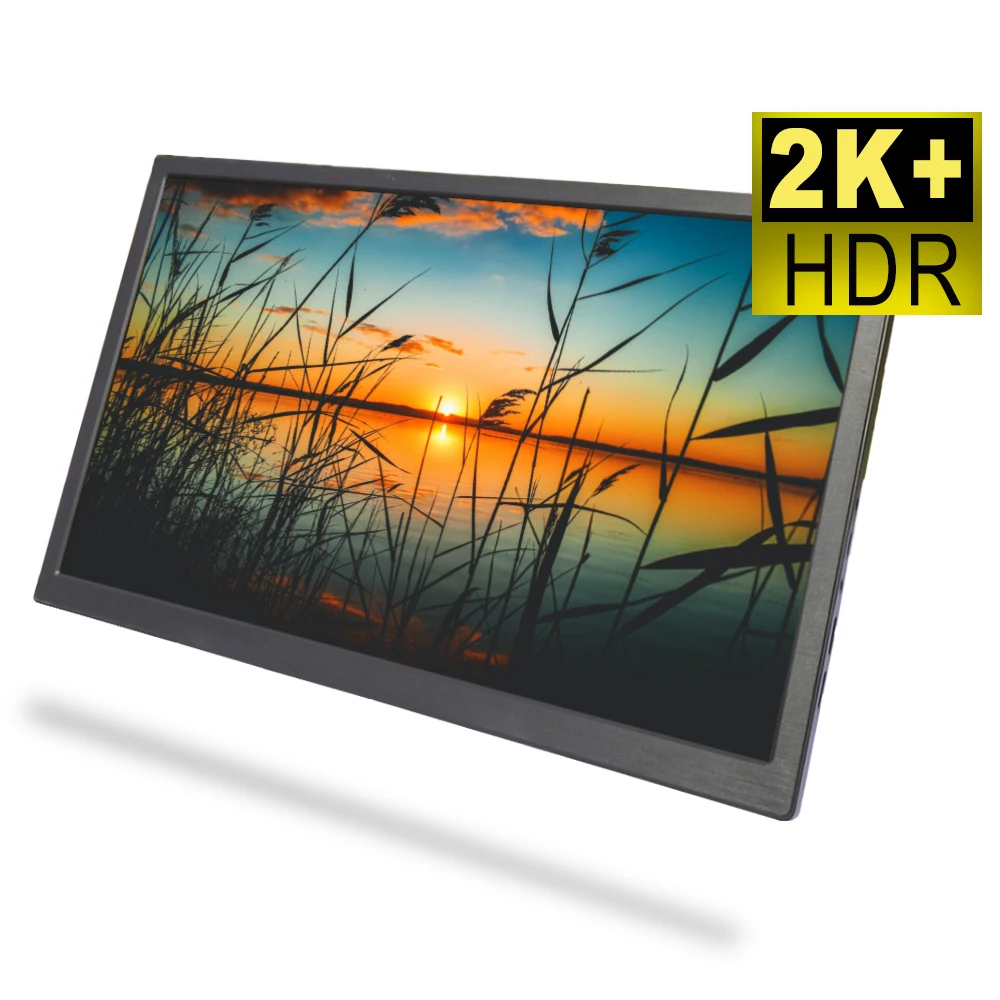 

LESOWN 10.1 inch IPS Wide Portable Monitor 1920x1080 Gaming Display Screen With Dual Speakers for Windows Mac Laptop PC