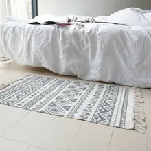 Журнальный столик ручной работы, коврик для ног, толстый коврик с принтом