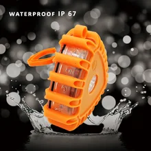 Многофункциональный светодиодный тревожный Светильник Автомобиля сломался ночной езды туман день Предупреждение светильник Дальний свет мигает SOS ЛАМПА Индикатор безопасности