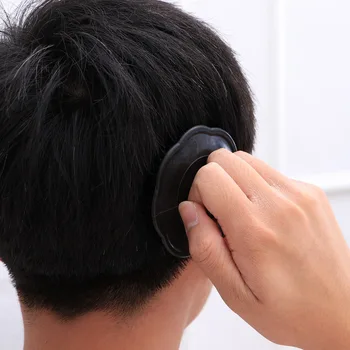 

4pcs Hair Shampoo Brush Scalp Care Hair Cleaning Brush Dense Spike Hair Massage Brush(Black)