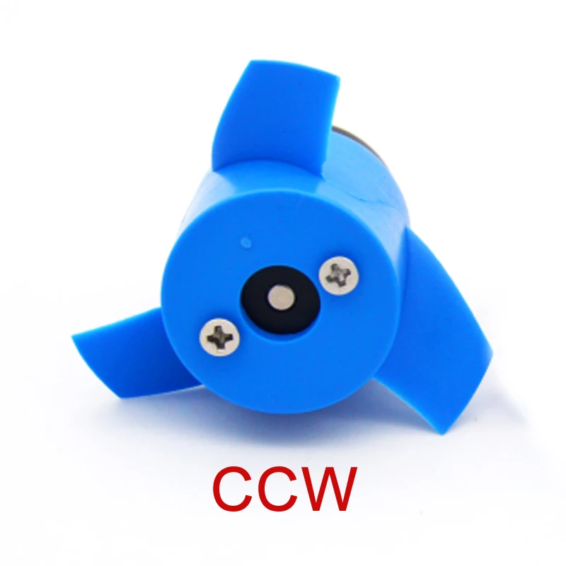 1 пара диаметр 60 мм CW CCW Подруливающее устройство пропеллер F2838-350KV/500KV водонепроницаемый лопасть двигателя большая тяга опора для ROV AUV DIY робот - Цвет: 2pcs ccw