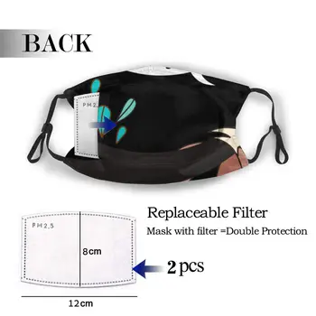

protective mask with filter Sloth On Tree Lazy Animal anti dust PM2.5 reuse adult teen child girl