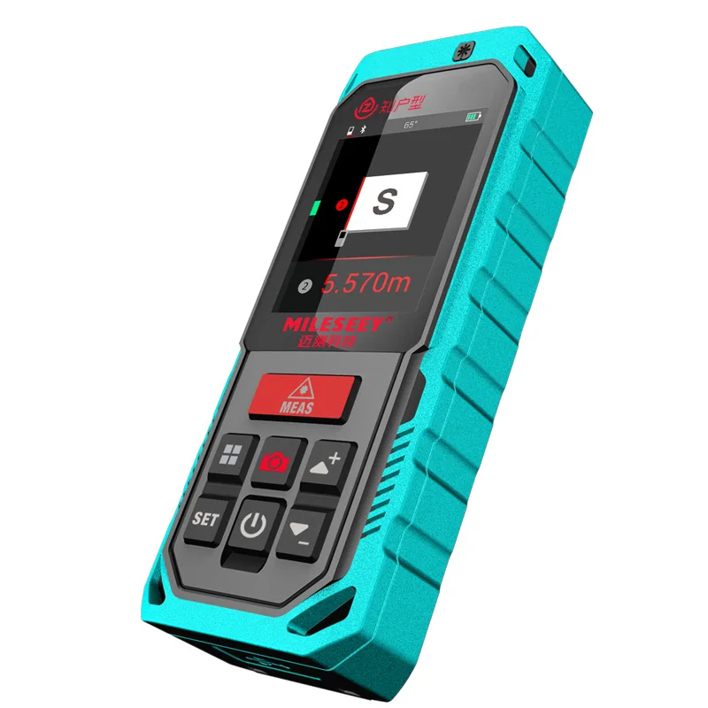 New Mileseey T7 40M 60M 100M Bluetooth Laser Rangefinder with Rotary Touch Screen Rechargerable Laser Meter New Mileseey T7 40M 60M 100M Bluetooth Laser Rangefinder with Rotary Touch Screen Rechargerable Laser Meter