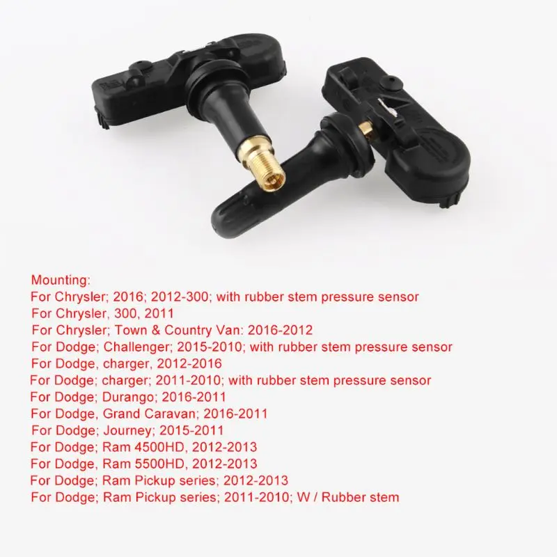 New OEM 56029398AB 68241067AB tire pressure sensor for CHRYSLER JEEP DODGE TPMS