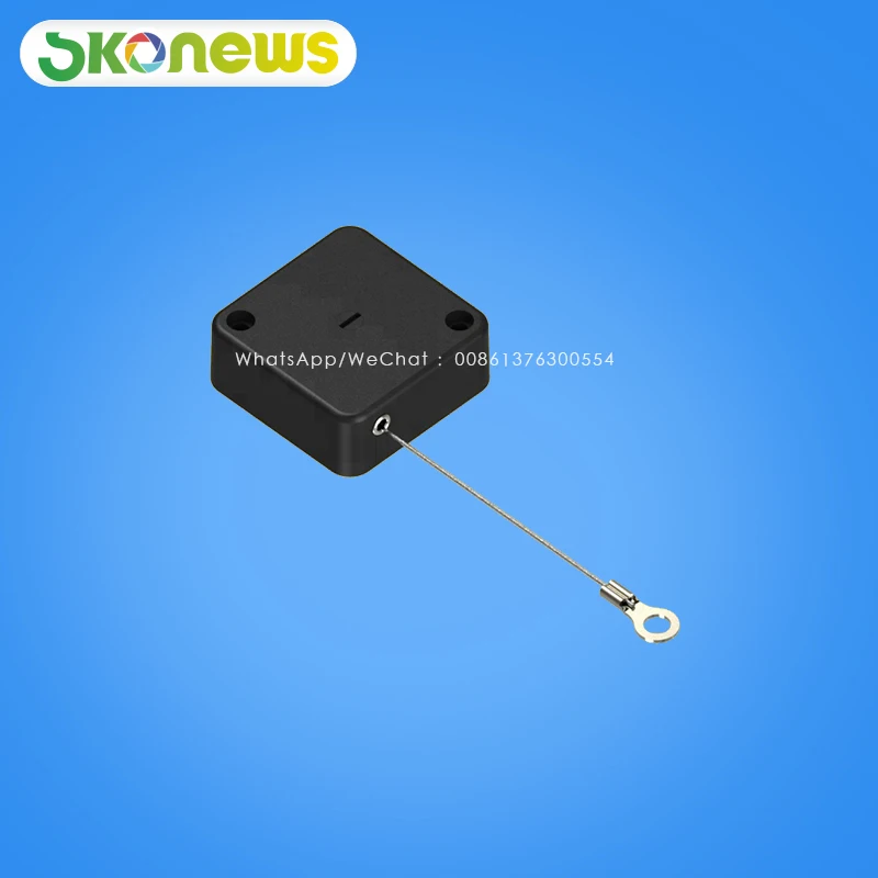 Security_Recoiler_Retractable_cable_Anti_Theft_Pull_Box_With_sticker