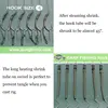 6pcs Pop Up Ready Made Carp Rig For Fishing Carp Fishing Hook Hair Rig Rolling Swivels Ring Barbed Hook Fishing Line Carp Tackle ► Photo 2/6