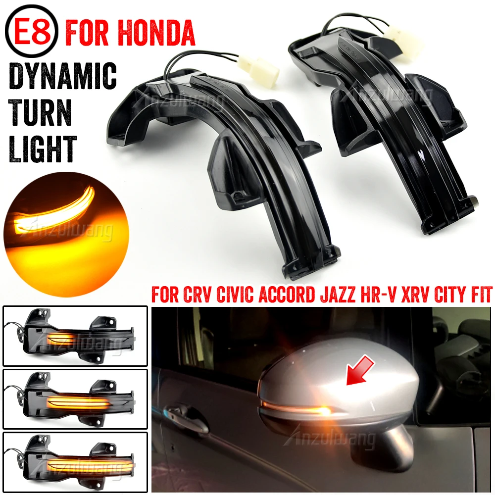 

Динамический указатель поворота для Honda Accord 2013-2017 CRV 2012-2021