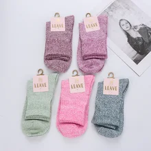 1 пара новых женских кашемировых чулочных изделий, полосатые повседневные шерстяные носки, Calcetines Hombre, толстые хлопковые носки, зимние теплые носки для пеших прогулок