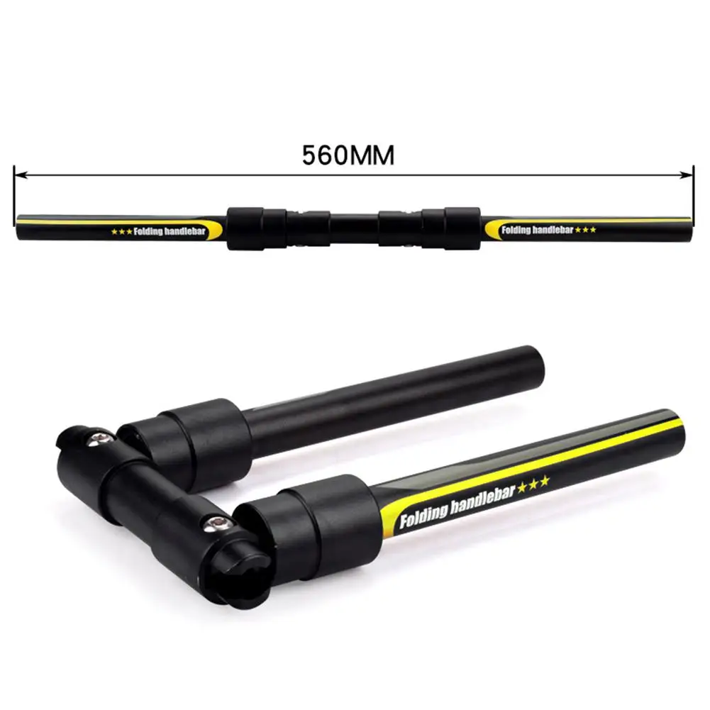 Ye 25.4 31.8x560MM Quick Release Электрический велосипед горный велосипед складной руль G-системные аксессуары - Color: Ye 25.4 31.8x560MM