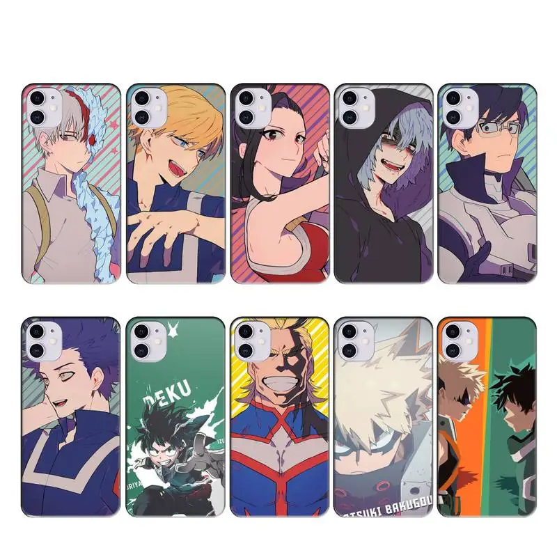 Защитный чехол FFboost My hero academy для iphone 11 PRO MAX X XS XR 6 S 7 8 PLUS SE 2020 чехлы | Мобильные