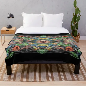 

Soft Blanket for Bed Sherpa Flannel Fleece Blanket Home Travel Sofa Soft Throw Blanket Beauty In Numbers Digital Design