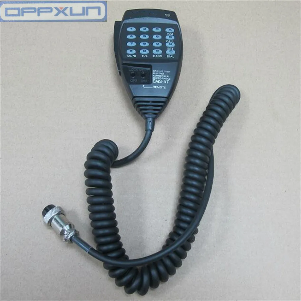 Oppxun ручной Microfoon EMS-57 Voor Alinco Dr-135 DR-135T DR-135E Dr-235 DR-235E DR-235T DR-425T DR-425E Dr-635 радио | Мобильные