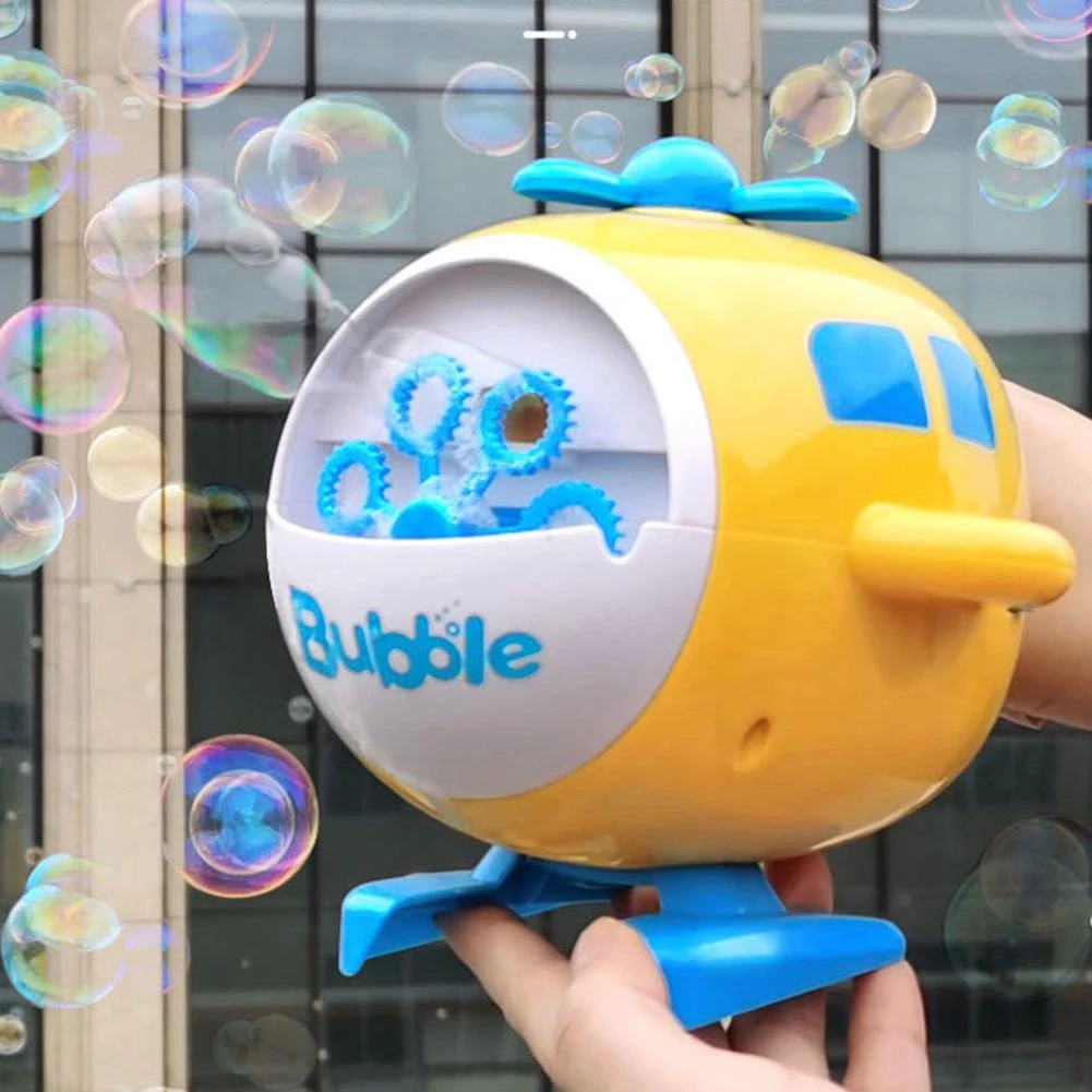 helicopter bubble toy