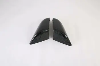 

Suitable for Tesla Model S ABS Electroplated Rearview Mirror Modified with Silver Carbon Fiber Pattern Interior Trim