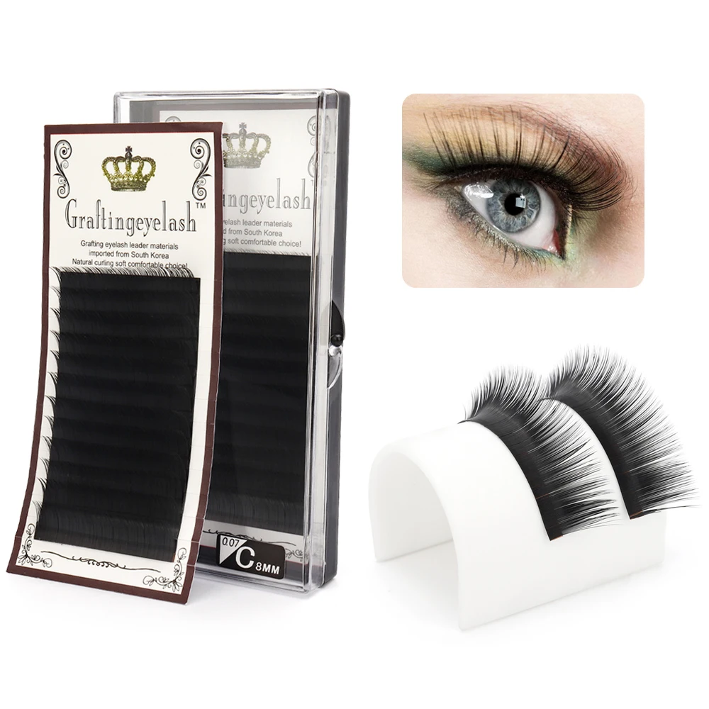 

Deciniee Maquiagem Eyelashes Make up 8-14 mm Individual Eyelash extension Natural Mink Artificial Fake False Eyelashes