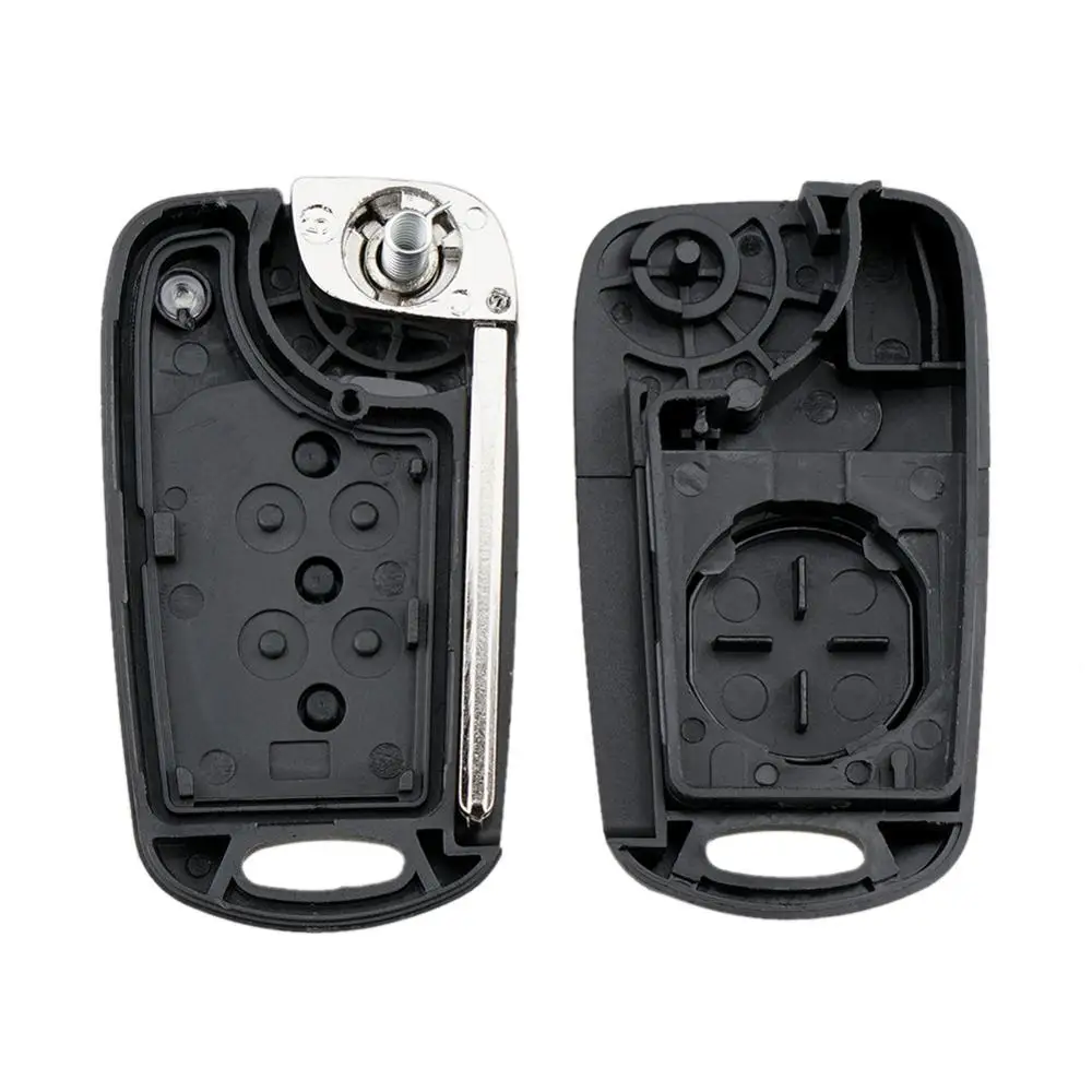 

3 Buttons Flip Folding Remote Key Shell Case replacement for Hyundai I20 I30 IX35 I35 Car Key Shell Hyundai Black Case Molding