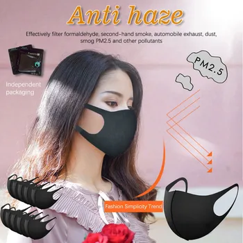 

Face Mask 10PC PM 2.5 Filter Face Masks Replaceable Face Mouth Cover Masks Protection Face Breathable Printing Face Mouth Mask#