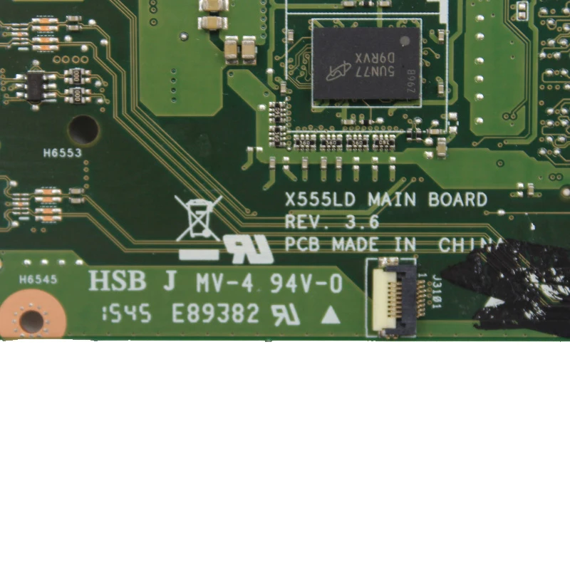 Для ASUS W519L X555LP X555LJ X555LDB X555LB X555LN X555LF X555LD X555L ноутбук материнская плата MB REV: 3,6 I7-5500U 4 Гб Оперативная память GTX920M/2G